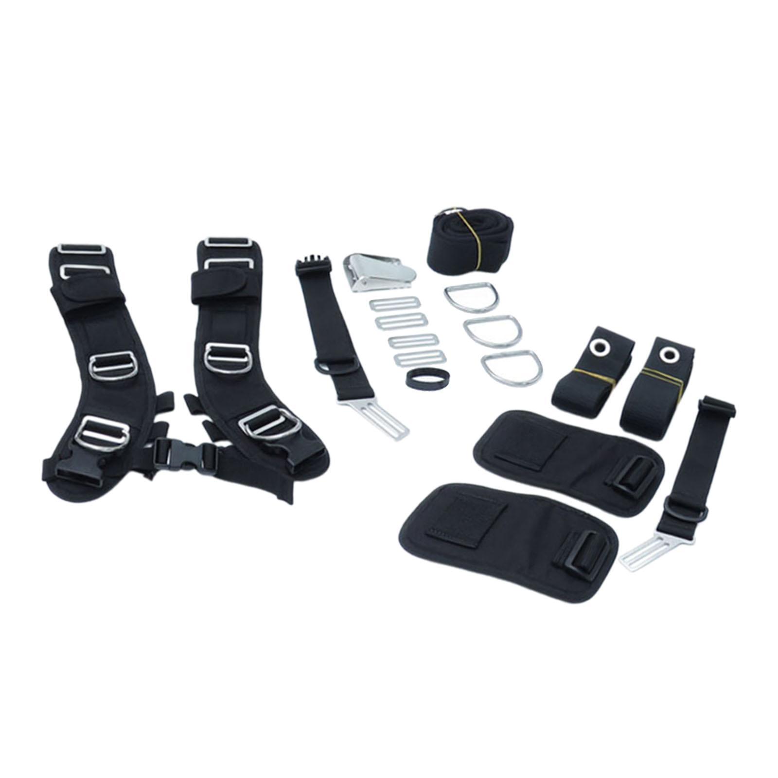Diving Backplate Easy to Setup and Adjust Dive Harness for Snorkeling Divers