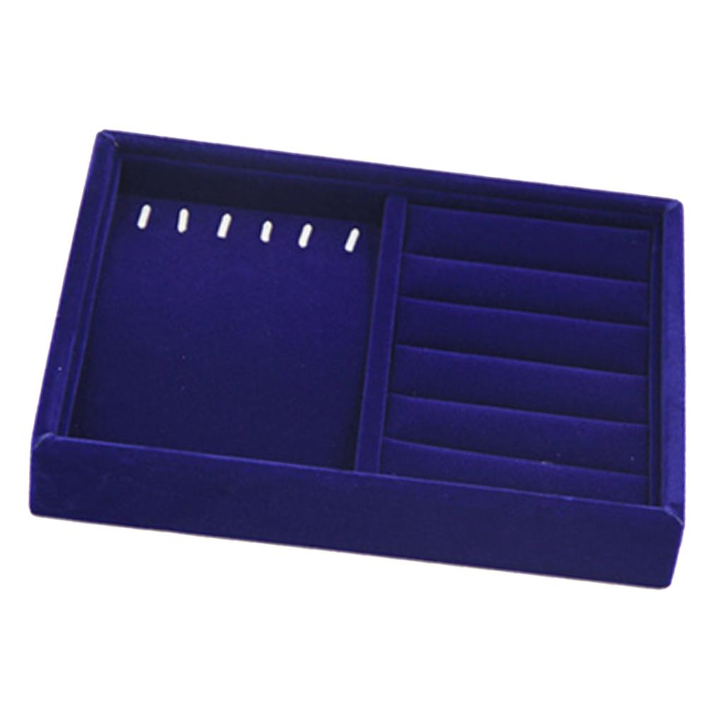 Earrings Necklace Case Jewelry Display Organizer Box Tray Showcase Holder 6