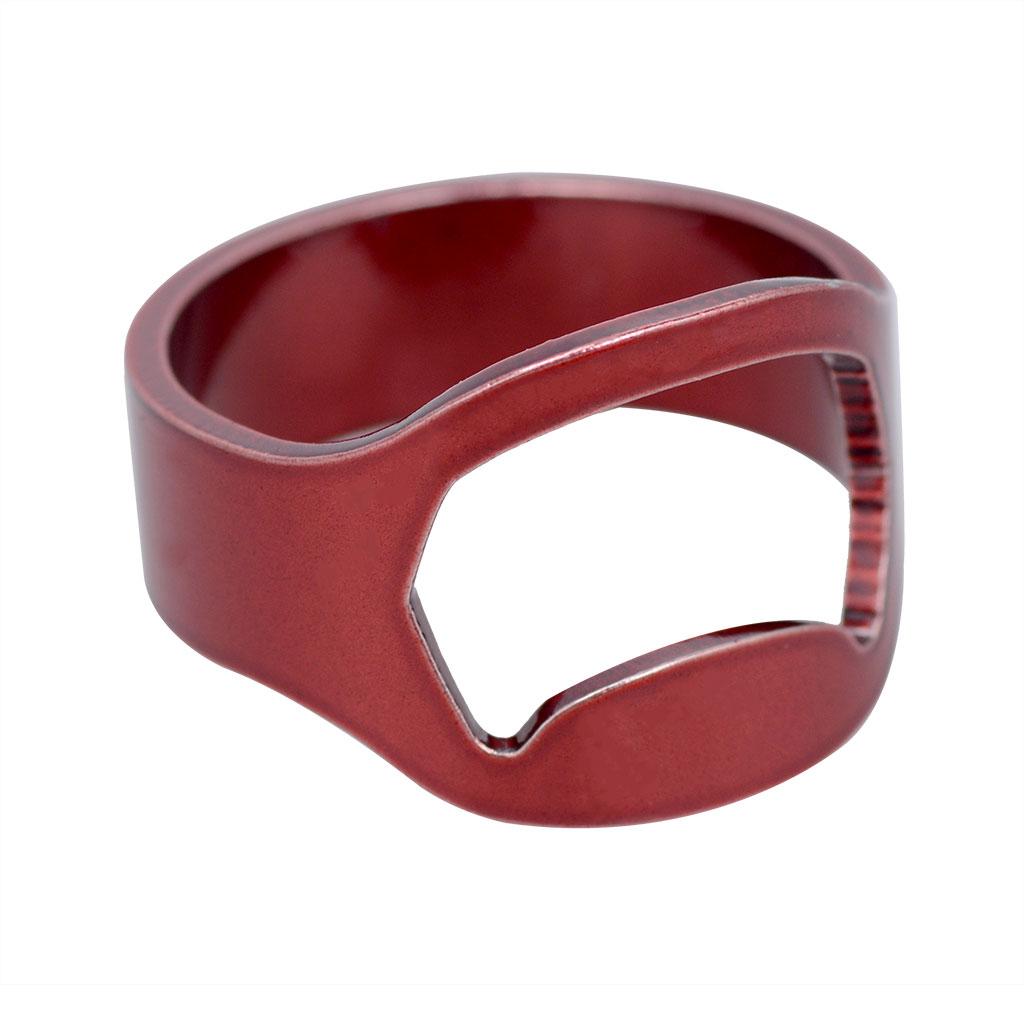 4pcs Bottle Opener Ring Finger Stainless Steel for Home Halloween Women