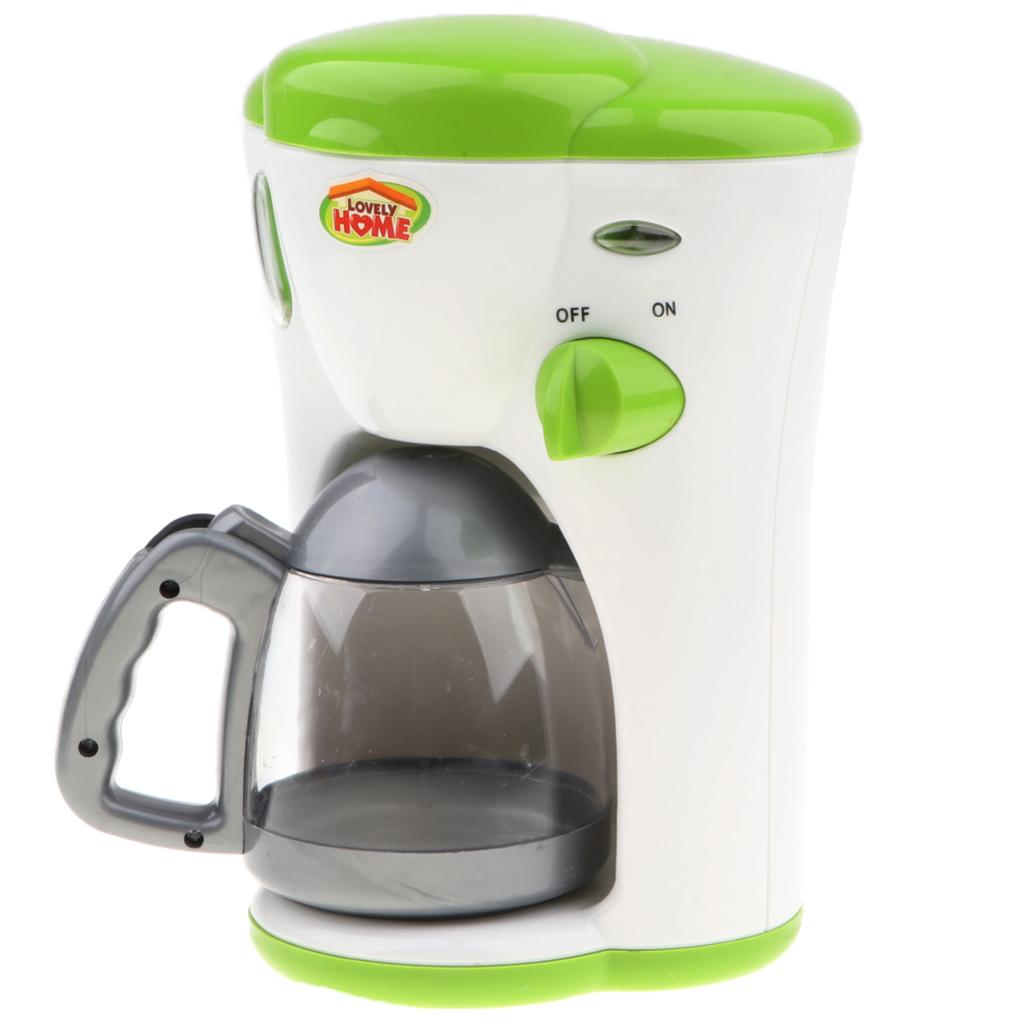 Simulation Home Appliance Kids Role Play Toy Bread Maker + Coffee Machine