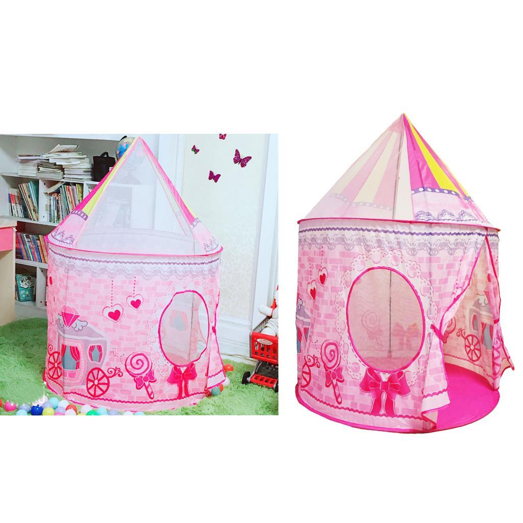 Kids Toddlers Playtent Fantasy Pink Yurt Playset Beach Toys Cartoon Backyard