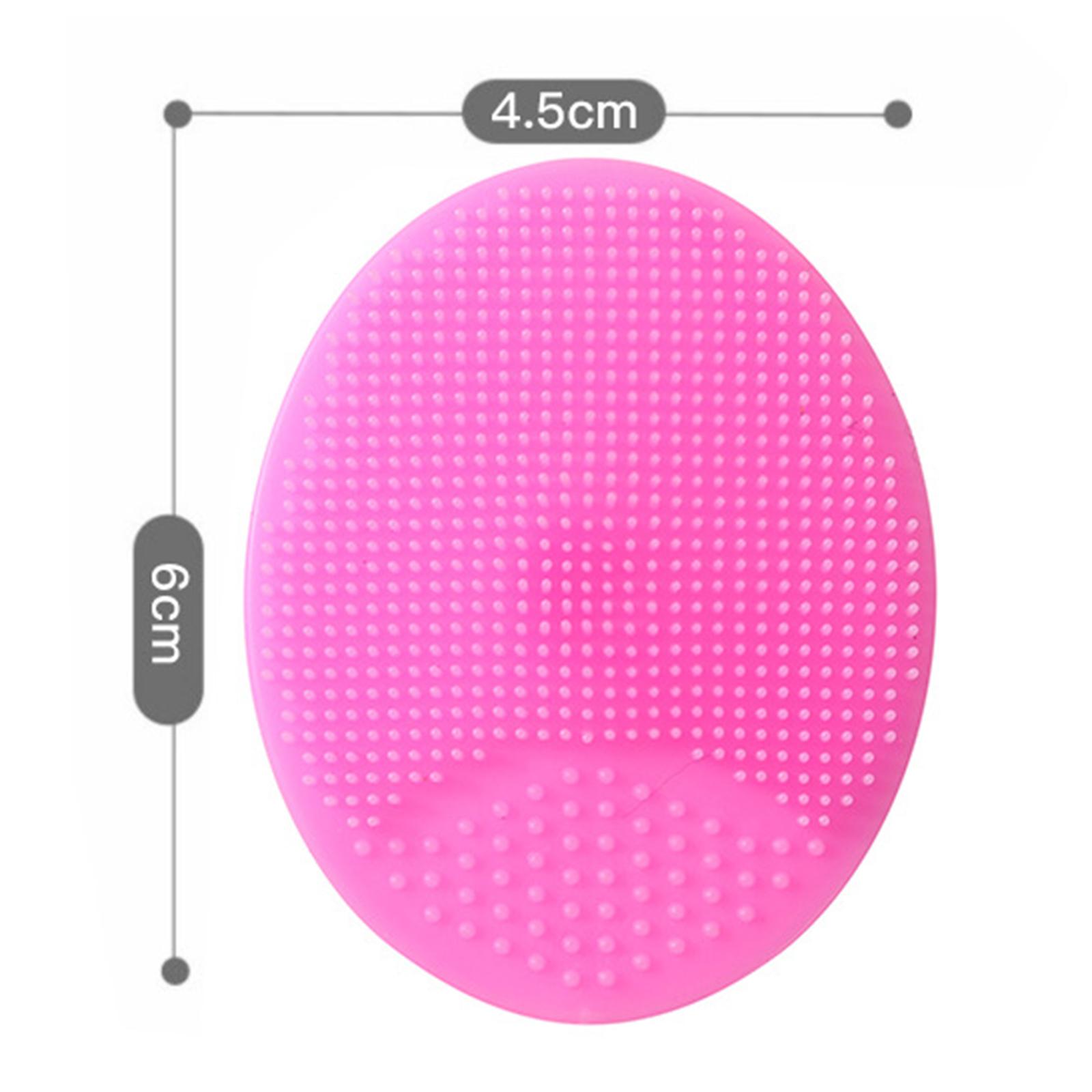 Silicone Shampoo Brush Comfortable Soft for Kids Holiday Gifts Pink