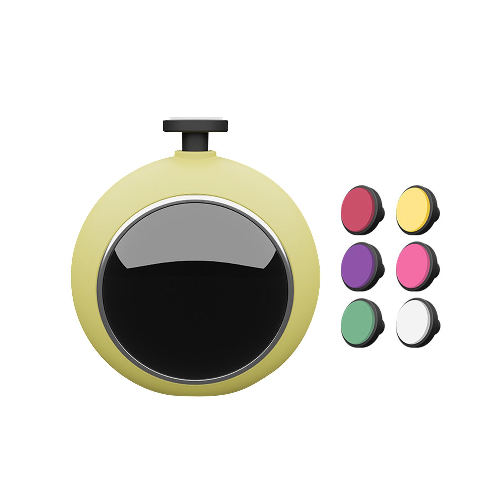 Manicure Tools Replaceable Polishing Nail Trimmer for Indoor Yellow