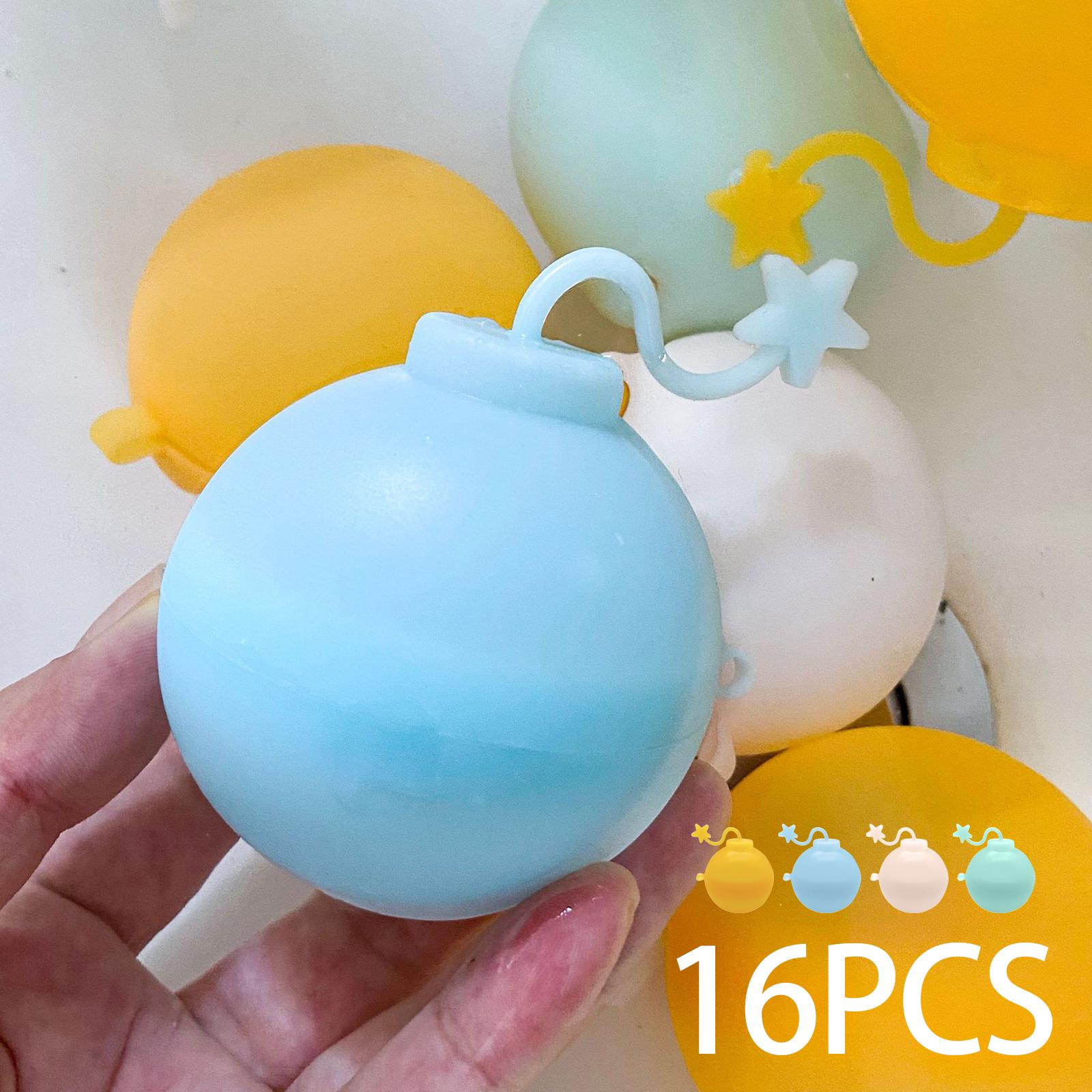 16x Water Balloons Summer Family Game Water Water Splashing Balls