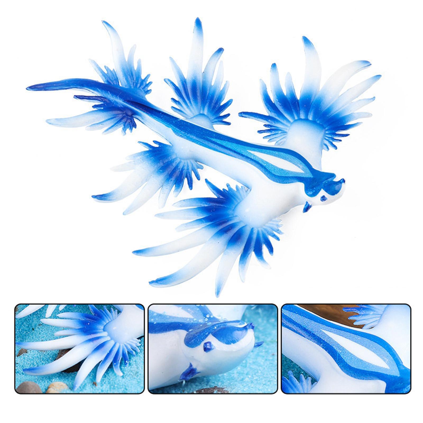 Simulation Sea Slug Model Figures Animal Figurine for Kids Children Toddlers