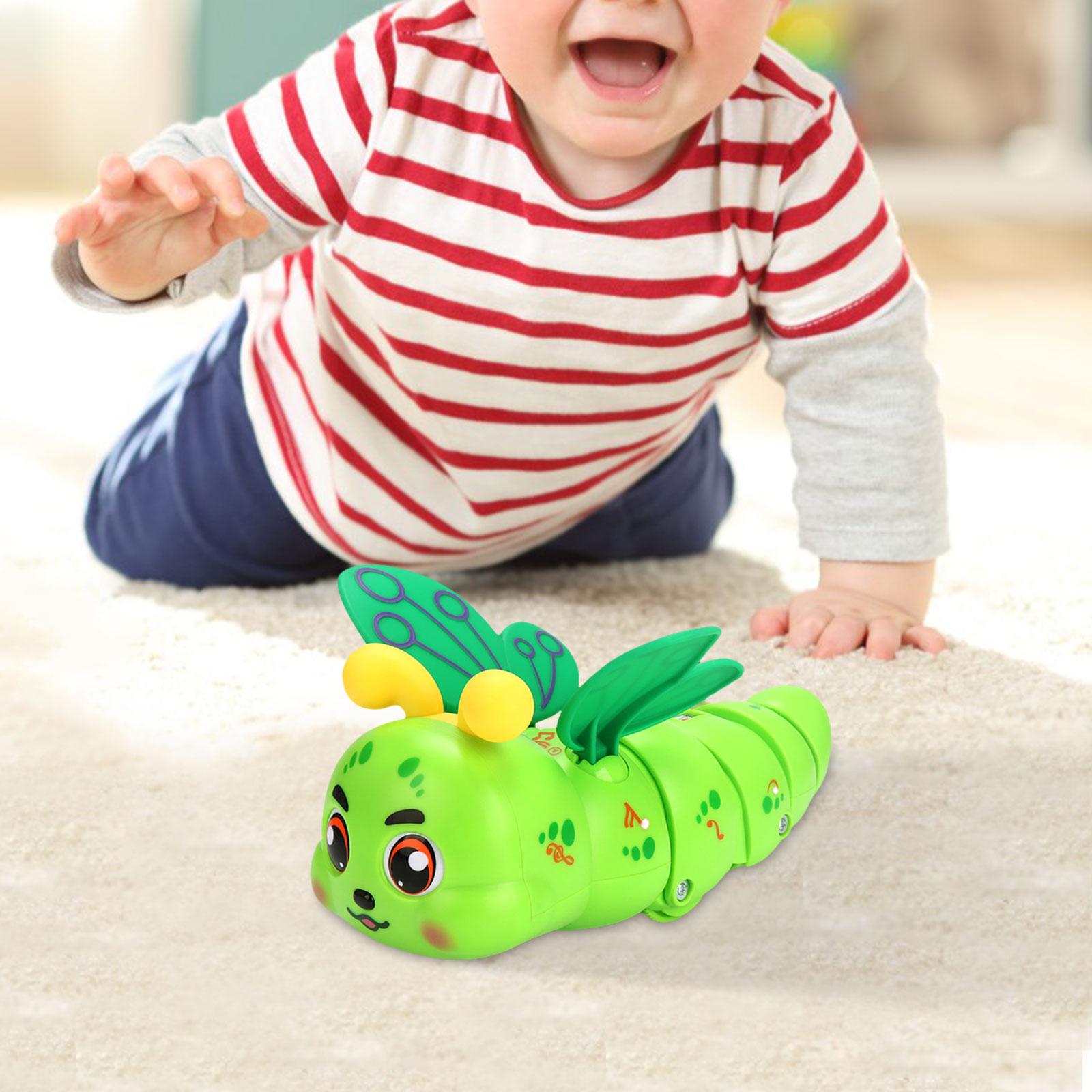 Baby Caterpillar Toy with Lights Educational for Children Baby Holiday Gifts
