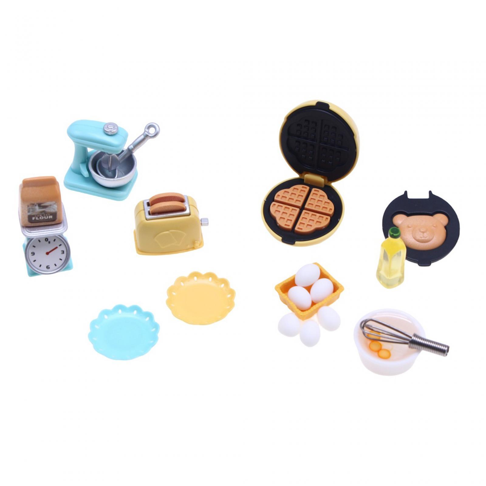 Miniature Dollhouse Kitchen Set