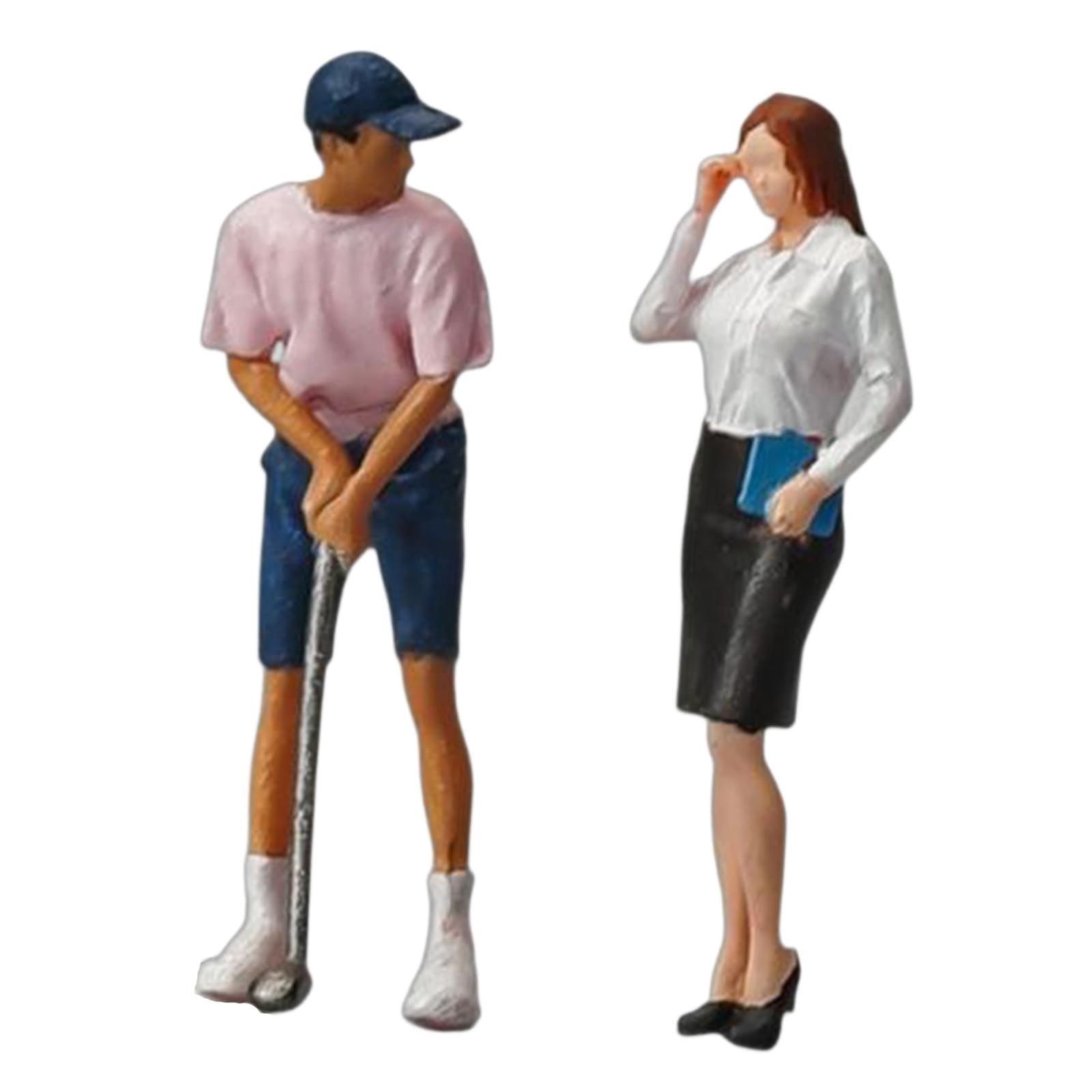 People Figure Miniature Doll Model