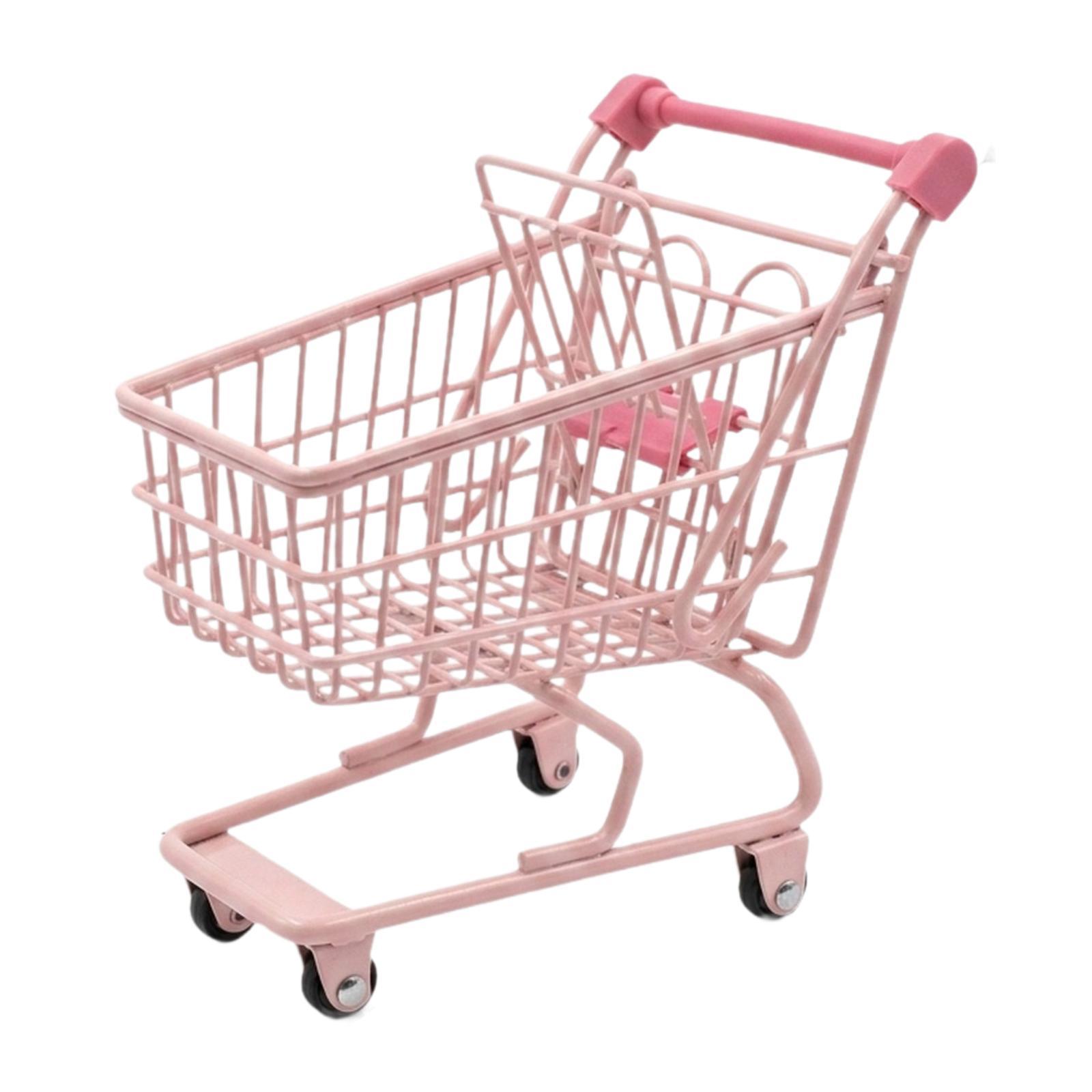 Mini Shopping Cart Toy Storage