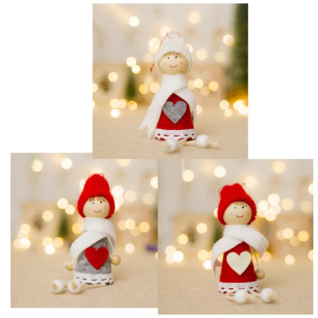 Christmas Holiday Ornaments Hanging Doll Christmas Tree Decoration A