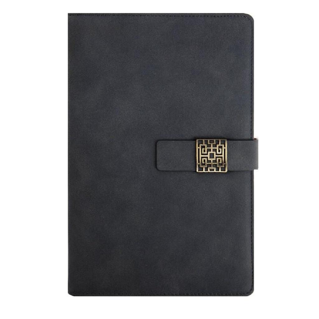 A5 Executive Notebooks Ruled 180Pages Journal Diary Subject Present Gray