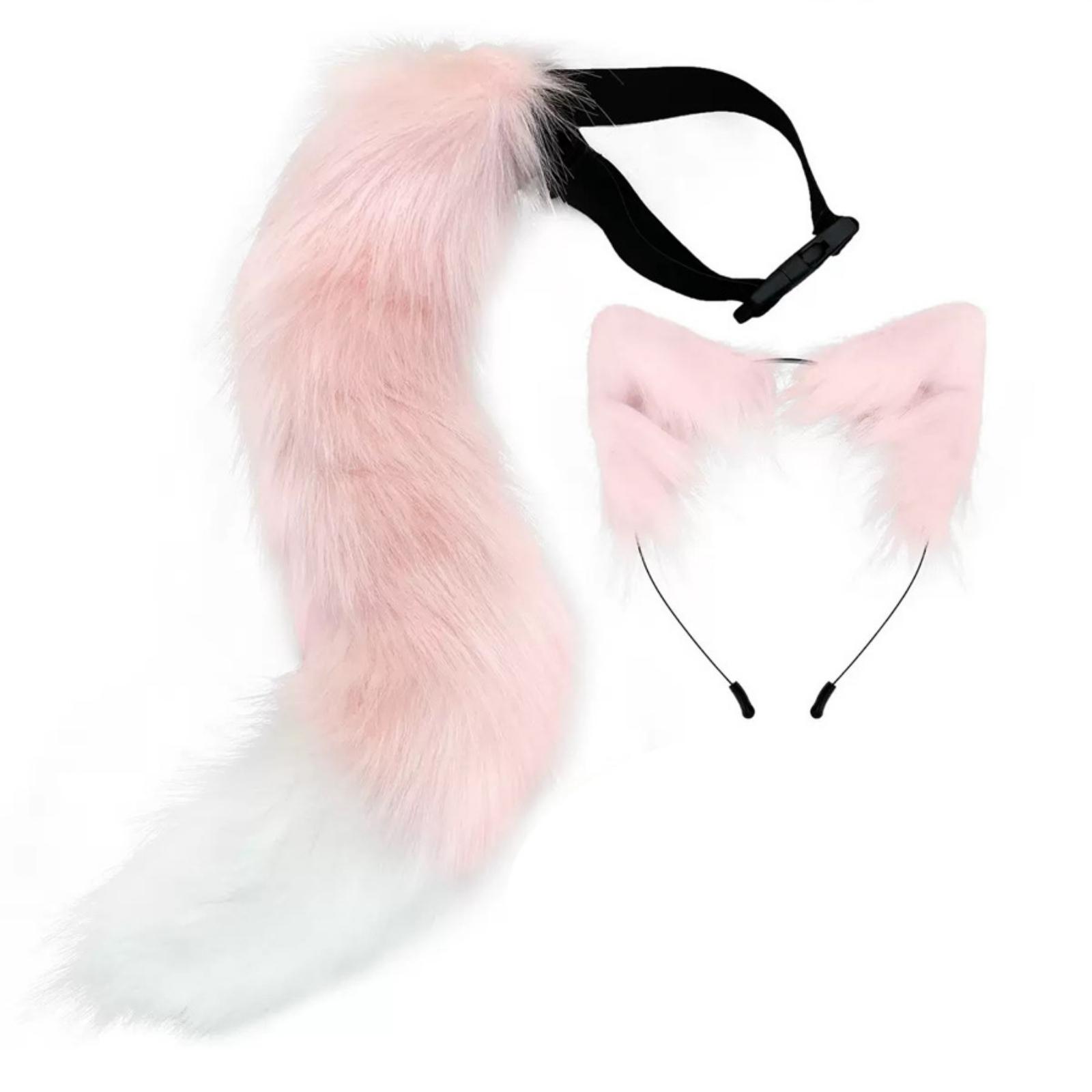 Faux Hair Tail Adjustable Strap