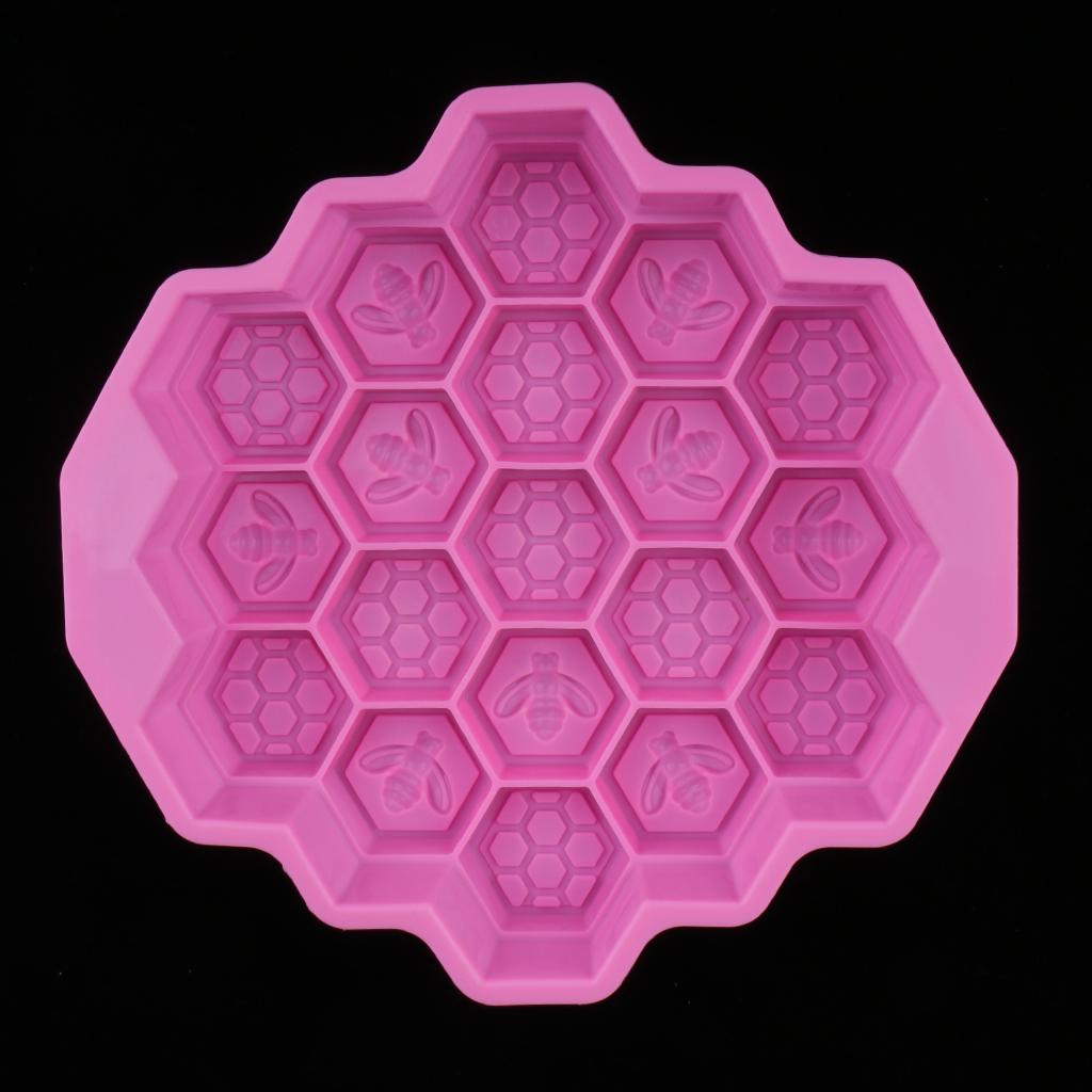 Honeycomb Silicone Cake Molds Fondant Sugarcraft Chocolate Mould Baking Tool