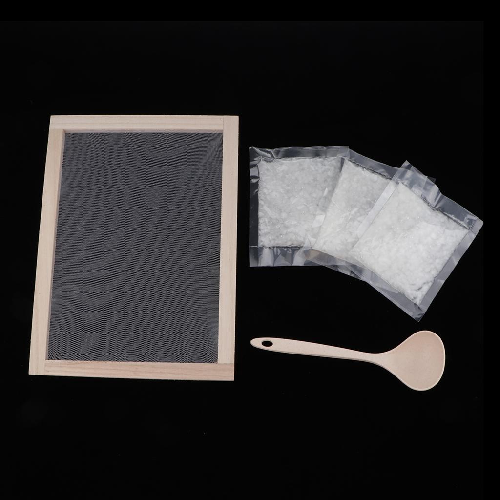 5 Pieces DIY Handmade Paper Makinh Craft Ancient Papermaking Method Tool Kit