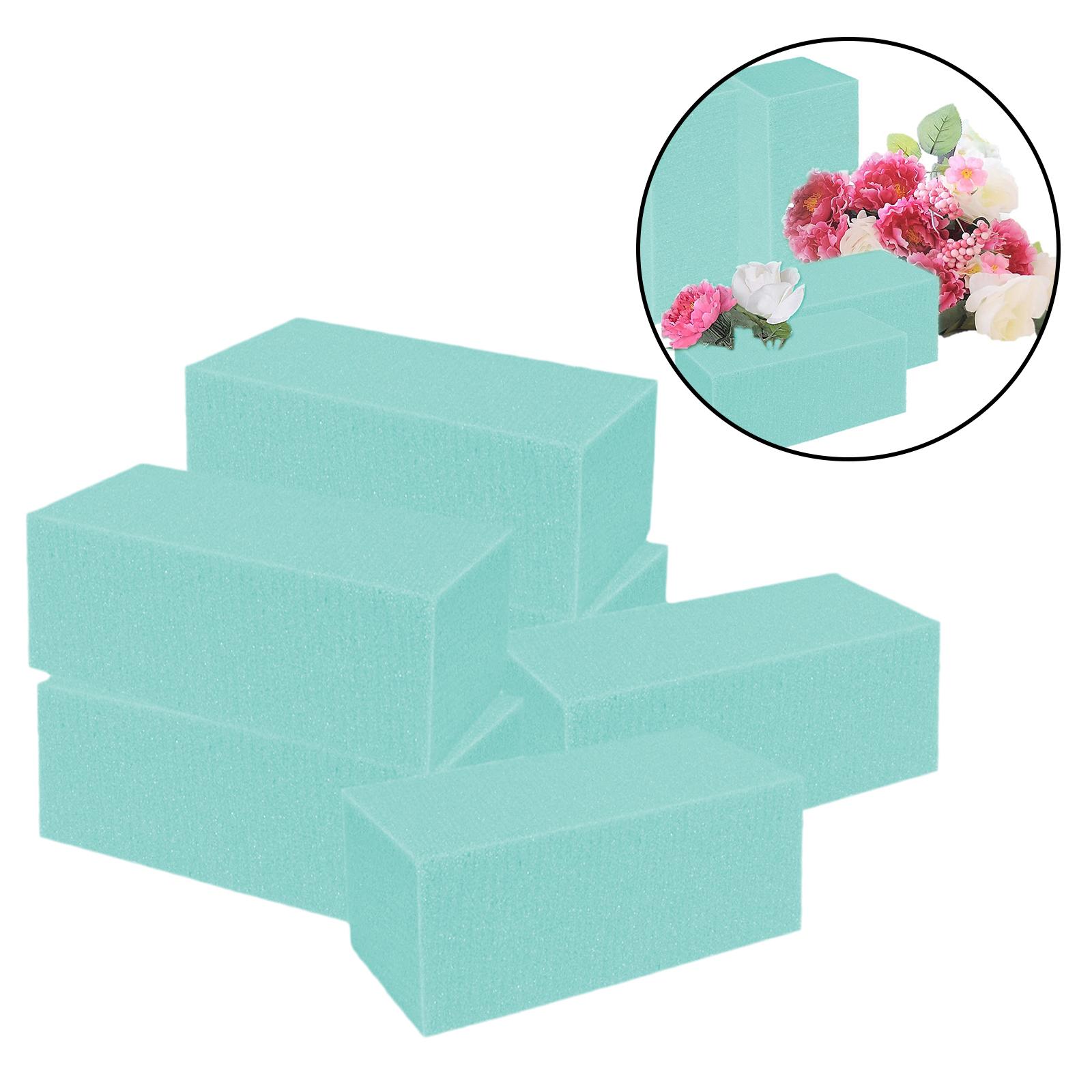 6x Oasis Floral Foam Brick Rectangular Flower Arrangement Mud Crafting Green