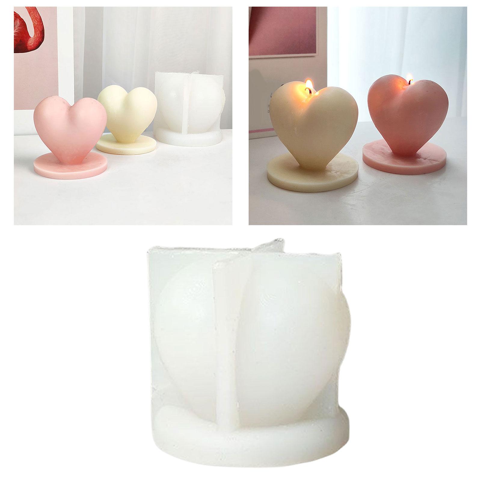 Love Resin Casting DIY Epoxy Soap Crafts Tool Wedding Heart Silicone Mould