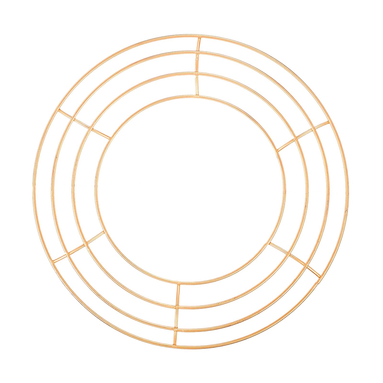 Wire Wreath Frame Round 25cm