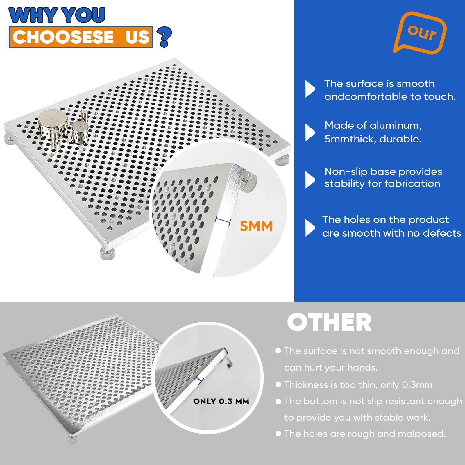 Wire Bending Jig Compact Wire Wrapping Supplies for Enthusias Beginner Women