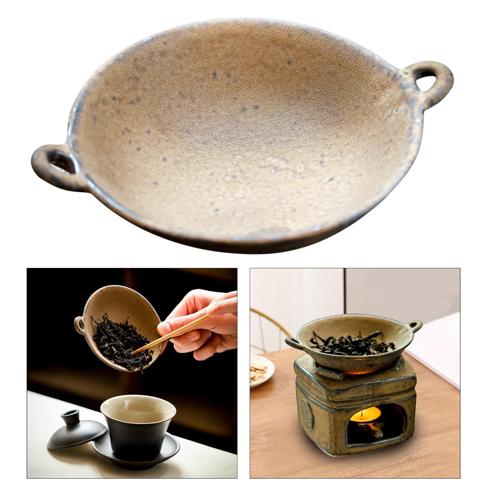 Ceramic Incense Aroma Burner Essential Wax Oil Diffuser Only pot