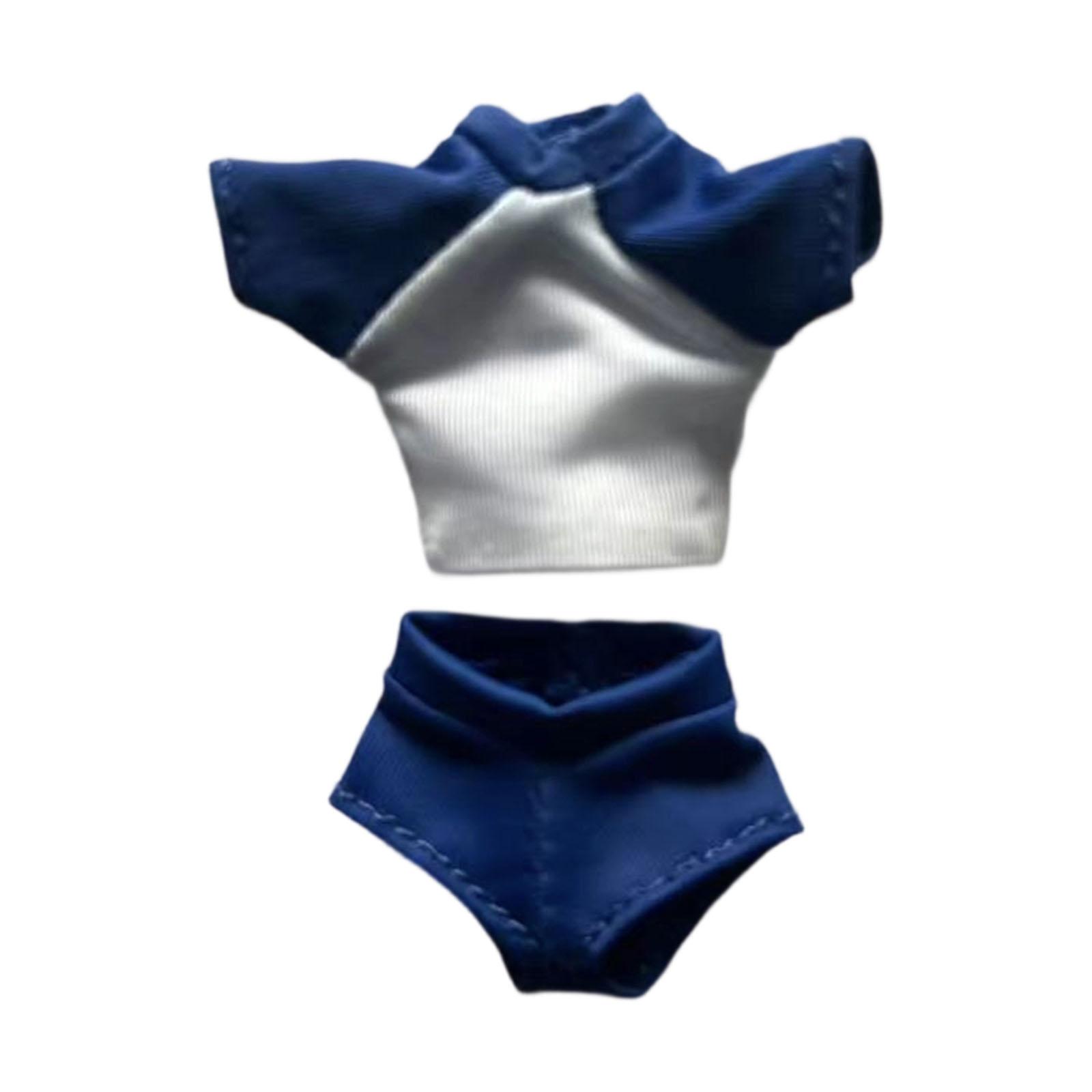 Action Figure Clothes Blue