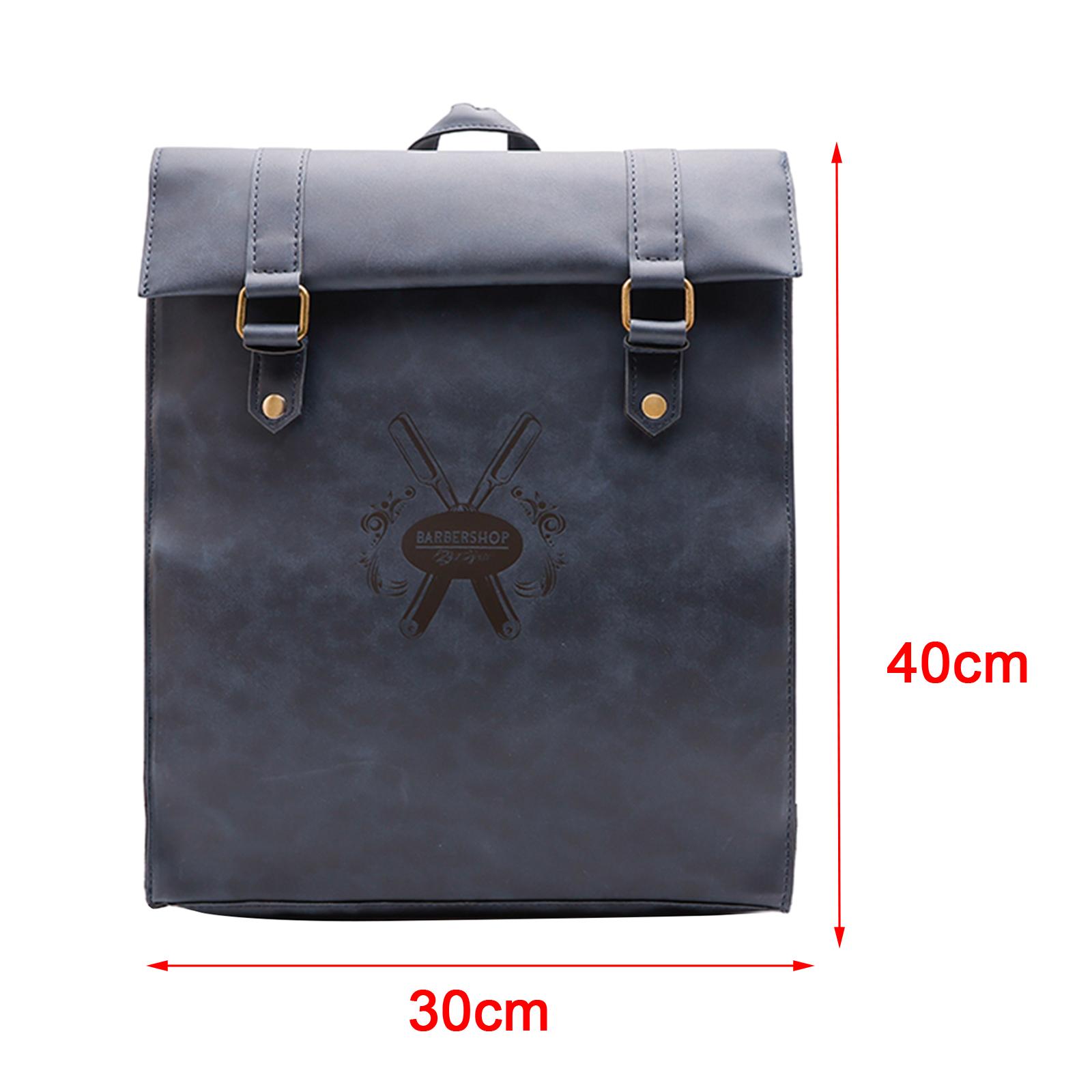 Hairdressing Bag Large Makeup Cosmetic Styling Storage for Home  Brown