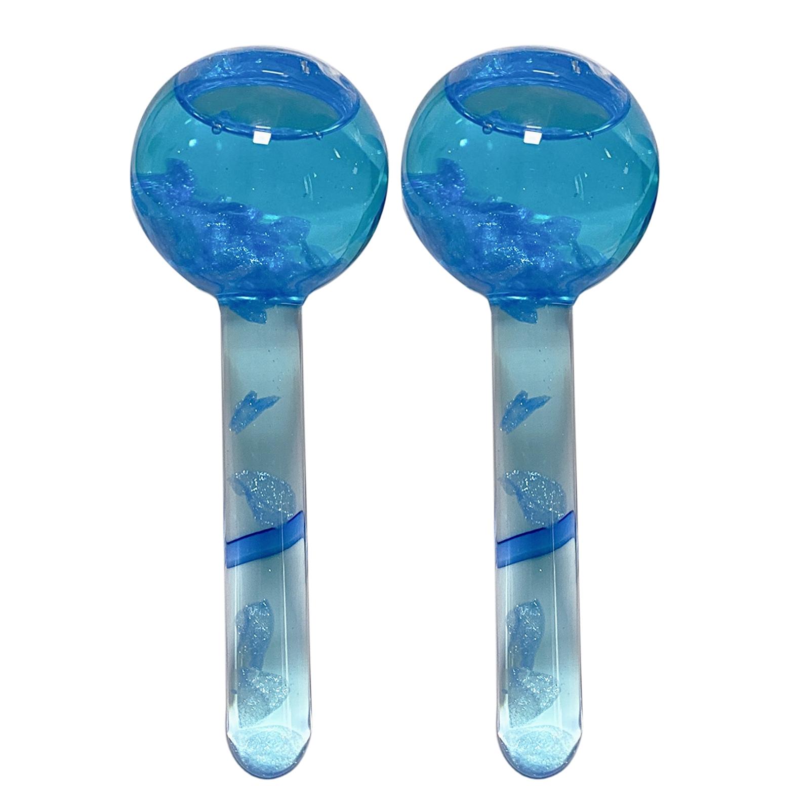2Pcs Cooling Face Roller Enhance Circulation Blue
