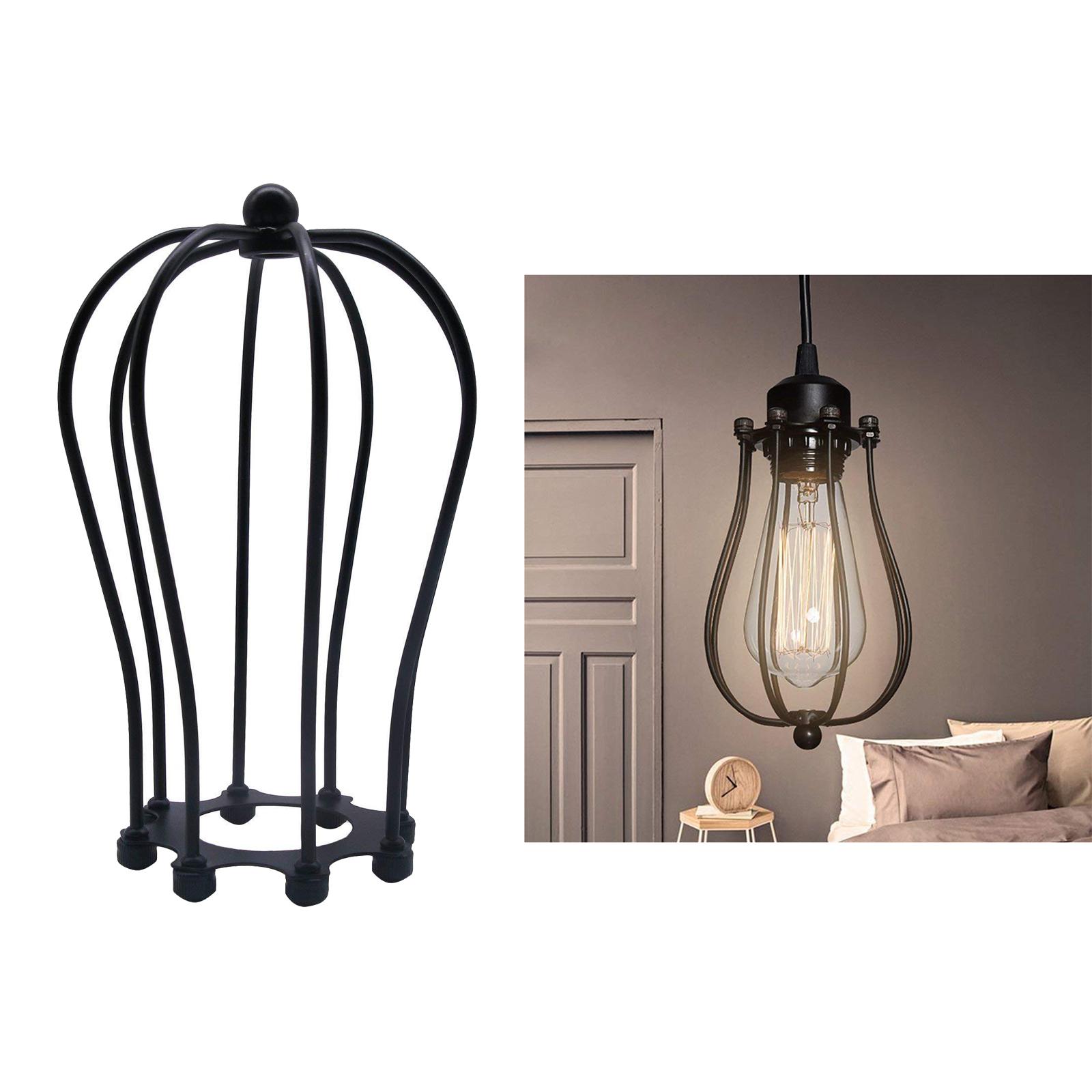 2Pcs Simple Design Lampshade Metal Frame Lighting Fixture Light Shade