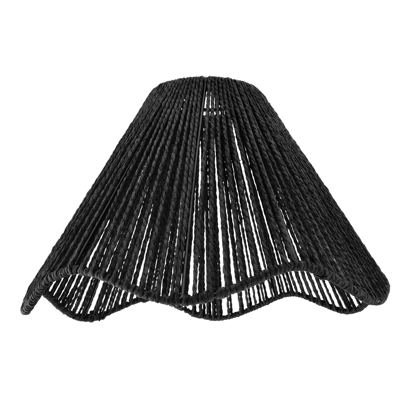 Woven Lampshade Black