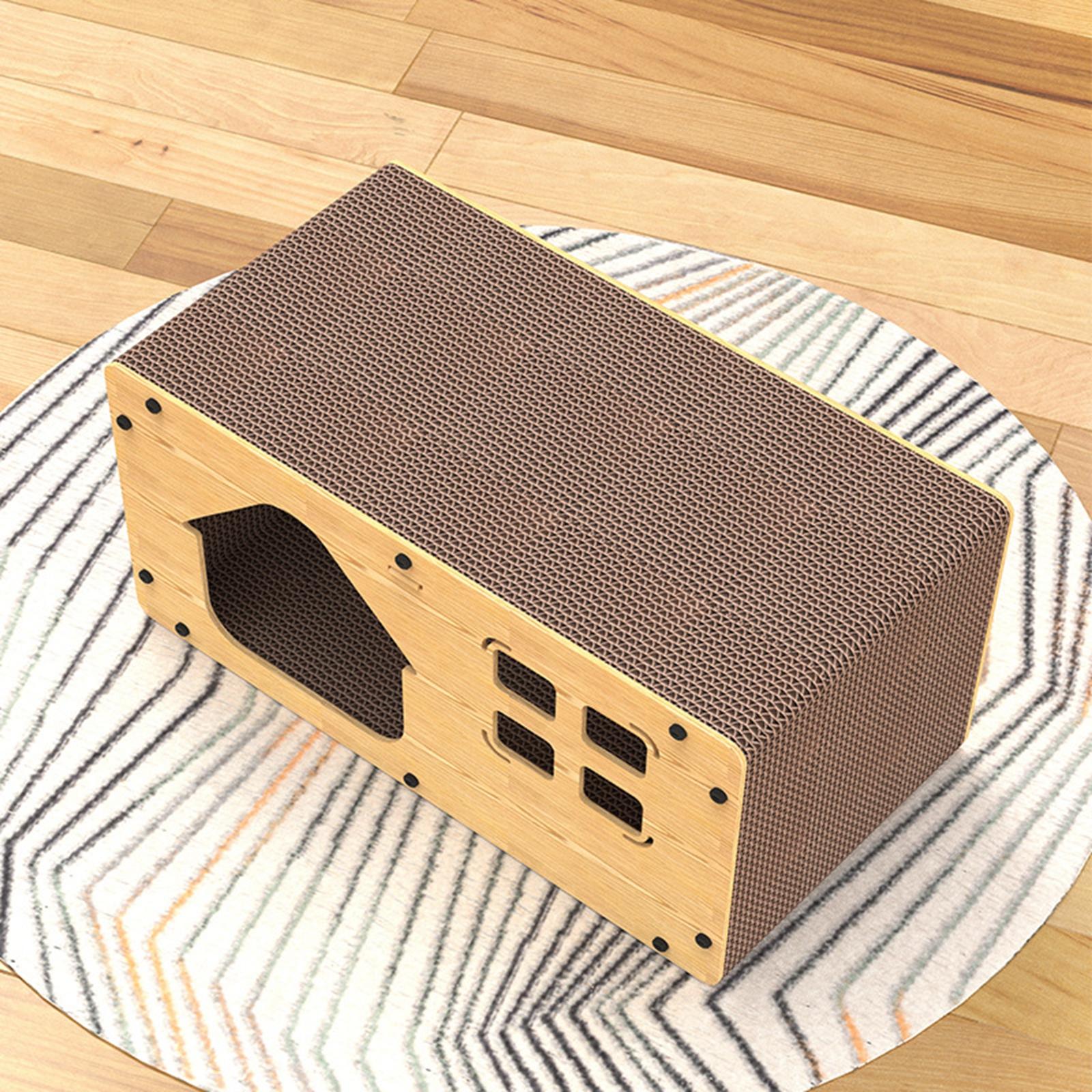 Cat Scratcher Durable Sleeping Bed Exercising Large Space Cats Sleeping House