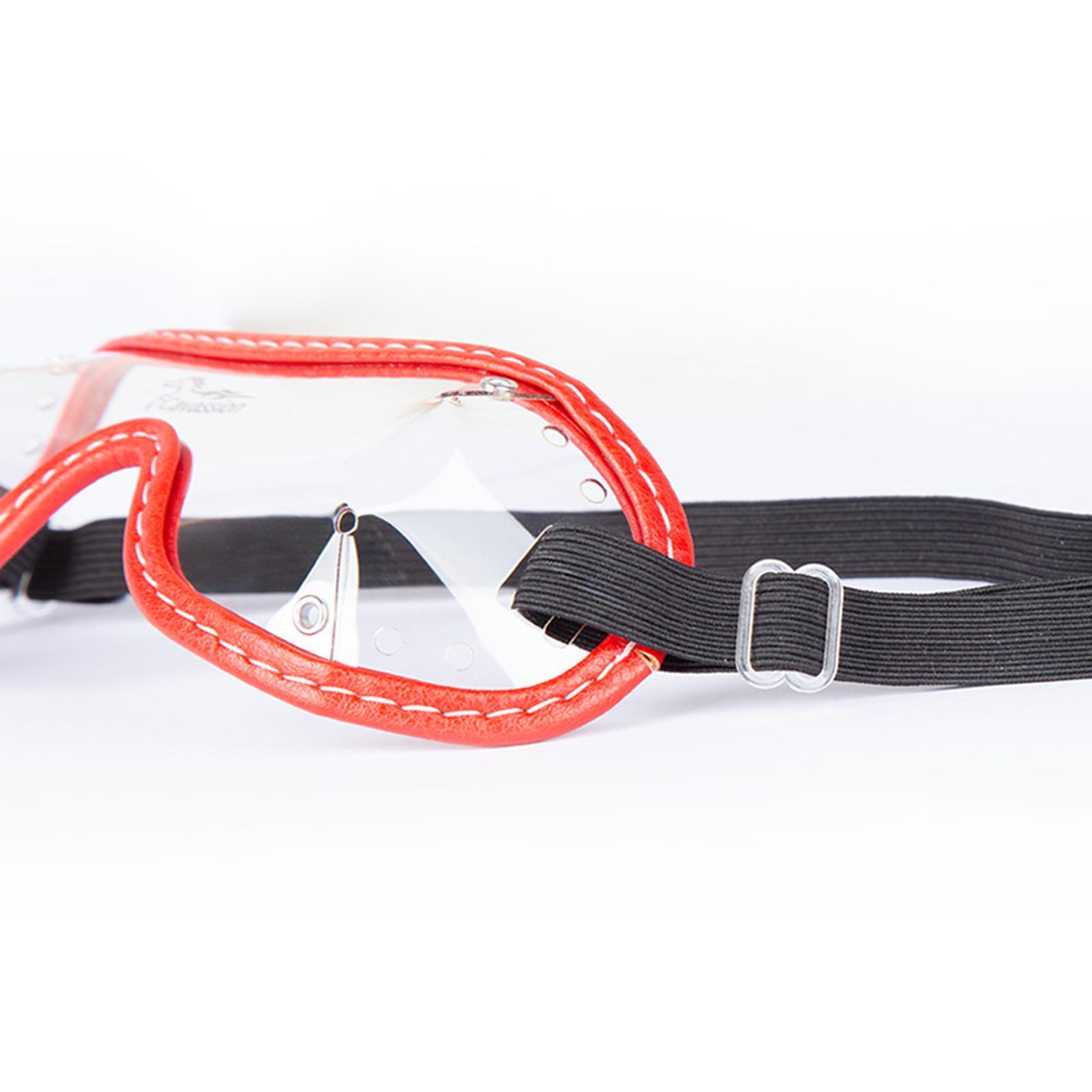 Equestrian Glasses Multipurpose Equestrian Equipment Portable Sturdy Eyewear Red
