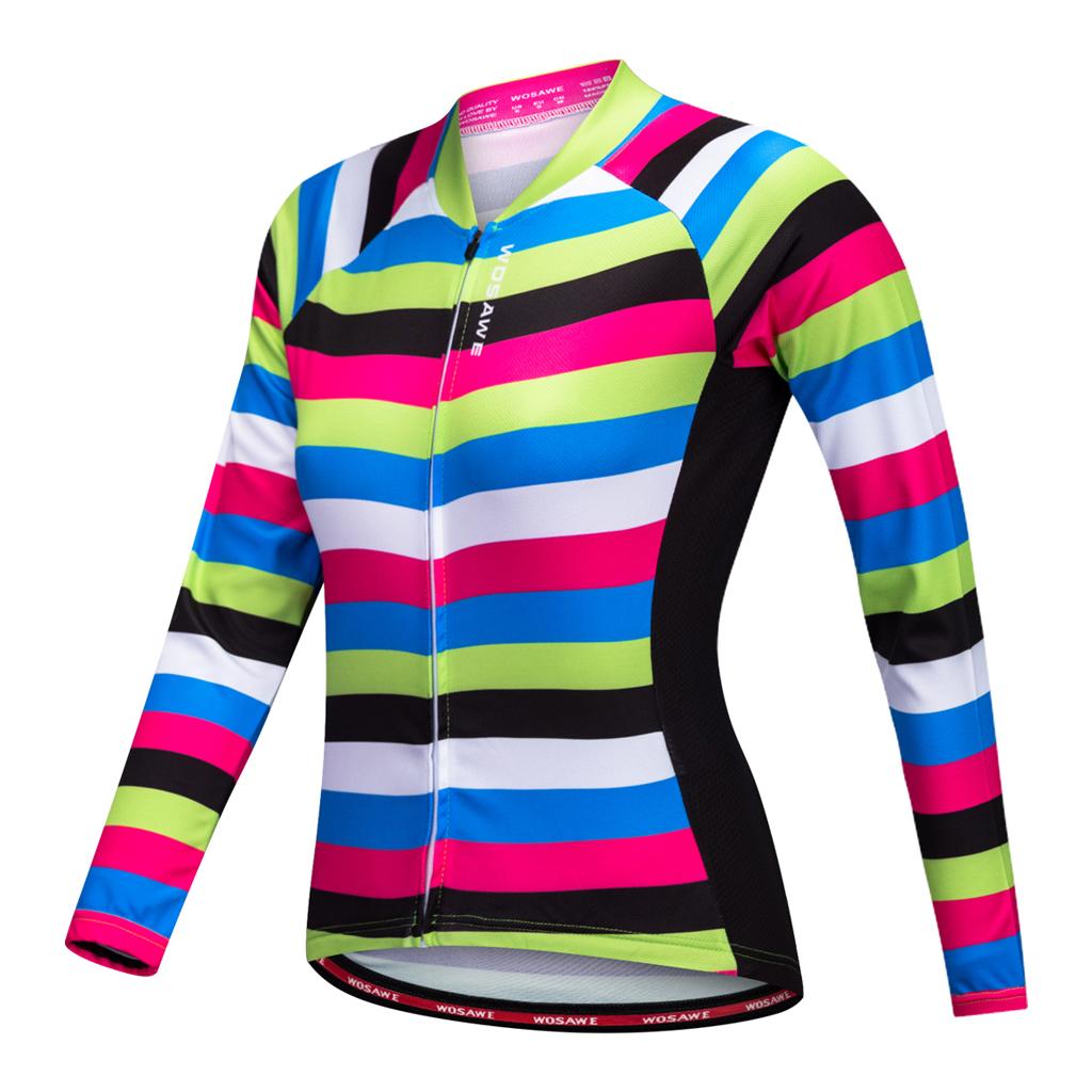 Download Womens Cycling Jersey Long Sleeve Winter Thermal Cycling ...