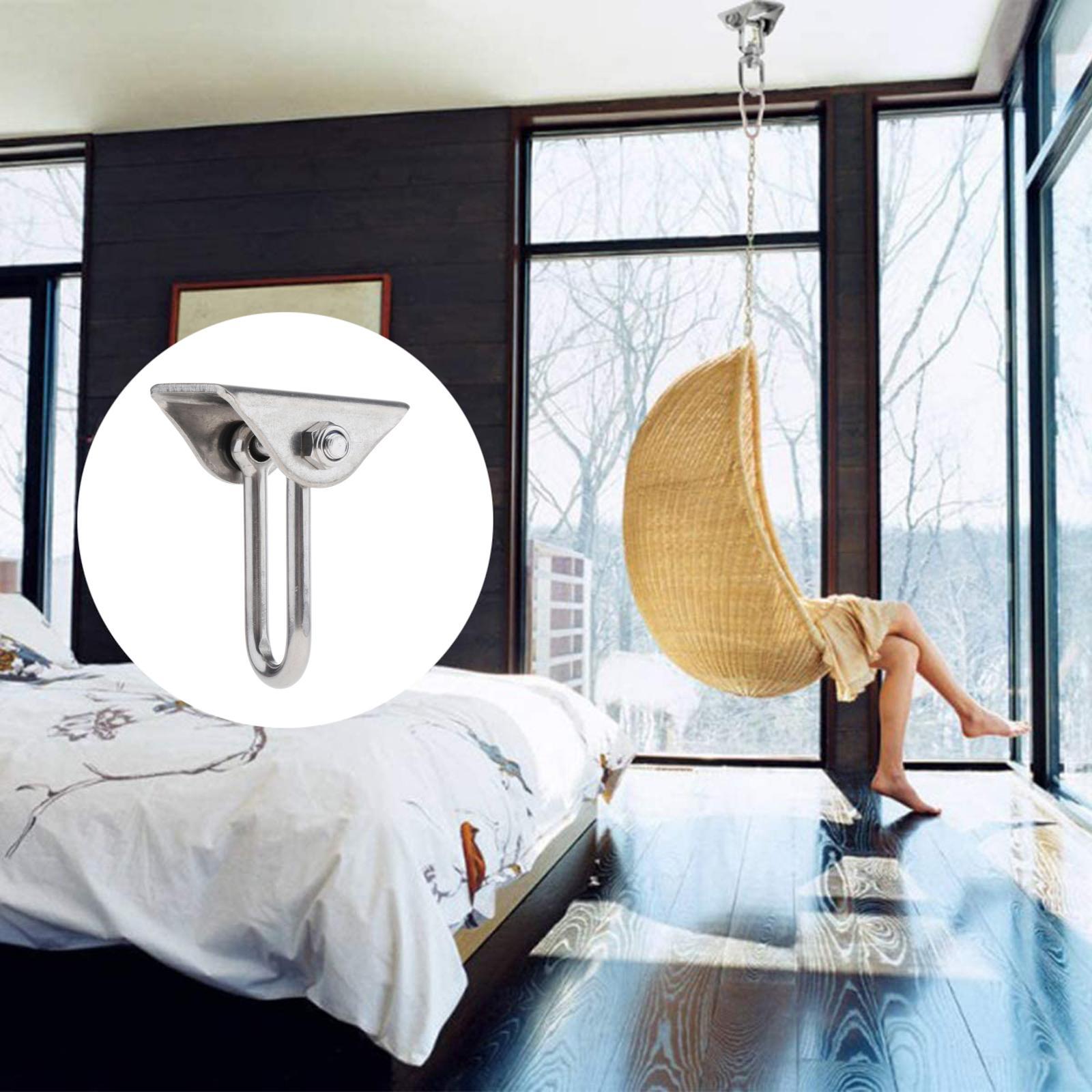 Hammock Chair Hanging Kit Swivel Hook Hanging Ceiling Mount Hardware B