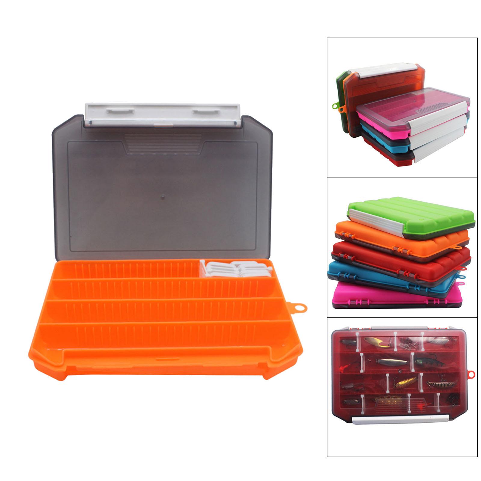 Carp Fishing Tackle Box Storage Organizer Fishing Beads Accessories Orange