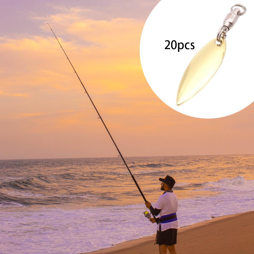 20Pieces Fishing Lures Lifelike Fishing Lures Reflective Lures Decor