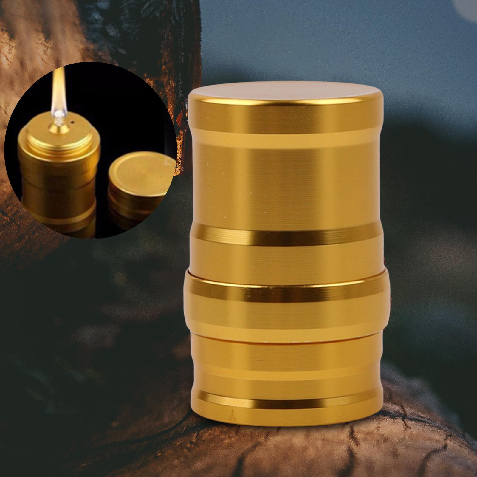 Portable Mini Alcohol Burner Lamp Case Lab Equipment Heating Travel