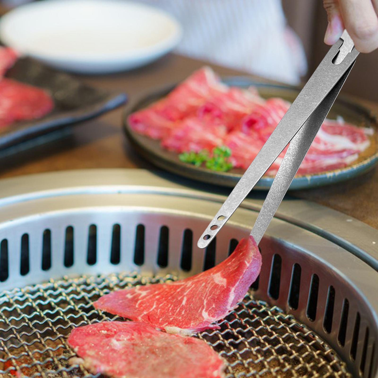 Food Tongs Multifunctional Folding Serving Tongs for Weddings Salad Catering