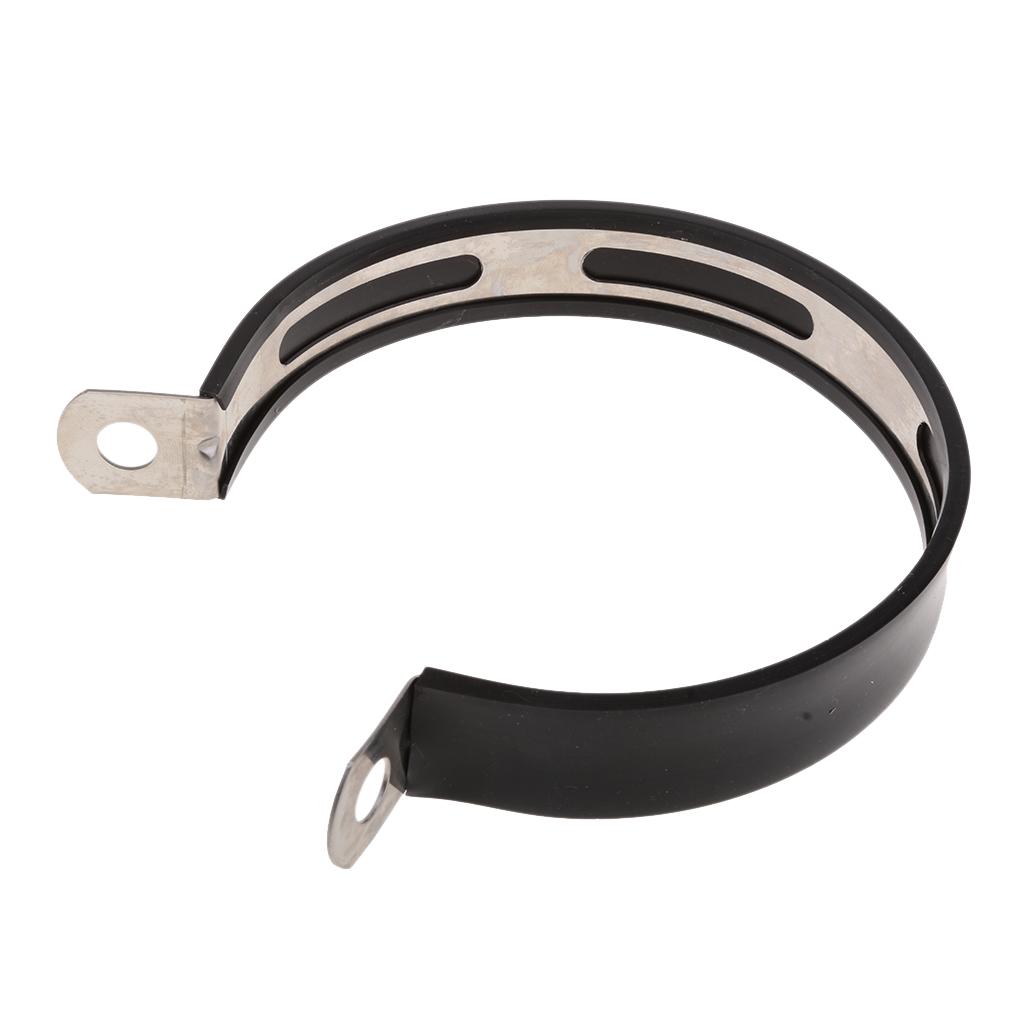 Motorbike Exhaust Muffler Mount Bracket Silencer Hanger Hanging Clamp