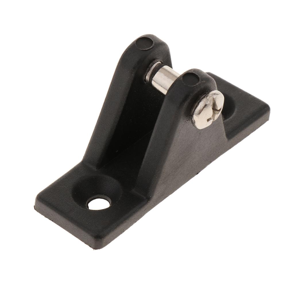 Boat Cover/Canopy Fitting 90 Degree Deck Mount Hinge Top Fittings Hardware 