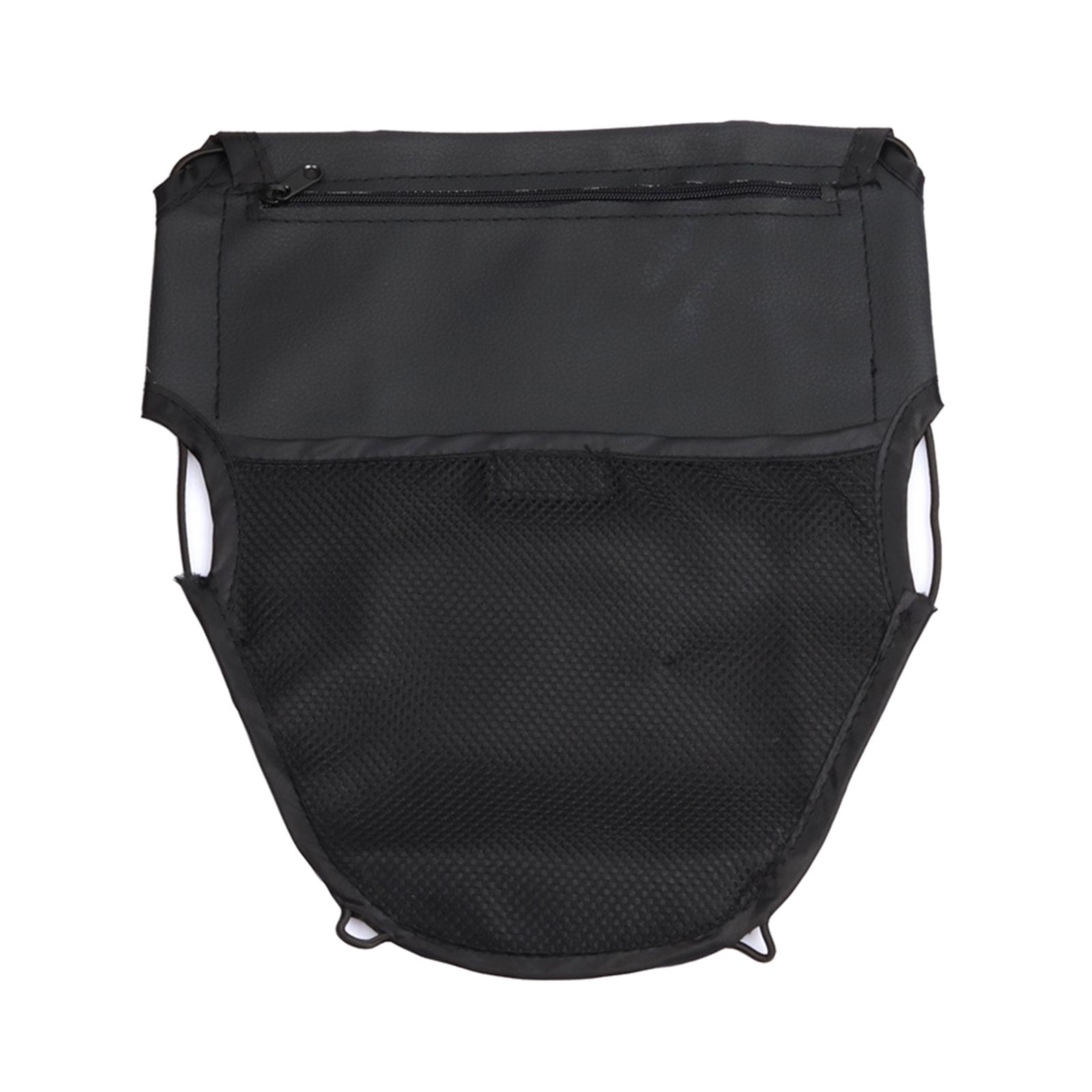 5xLeather Motorcycle Under Seat Cushion Storage Pouch Bag Premium