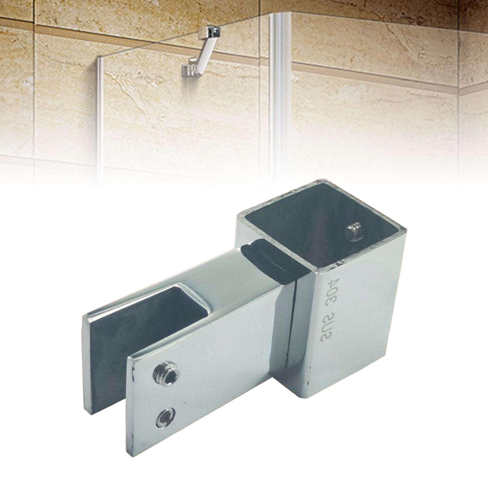 Square Pipe Connector Stainless Steel Hardware Glass Pipe Fittings Connector