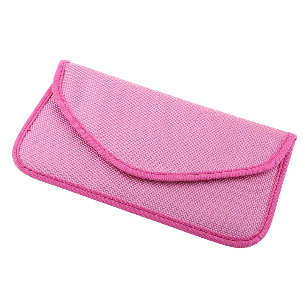 Cell Phone Anti-tracking Anti-GPS RFID Signal Blocker Pouch Bag  pink