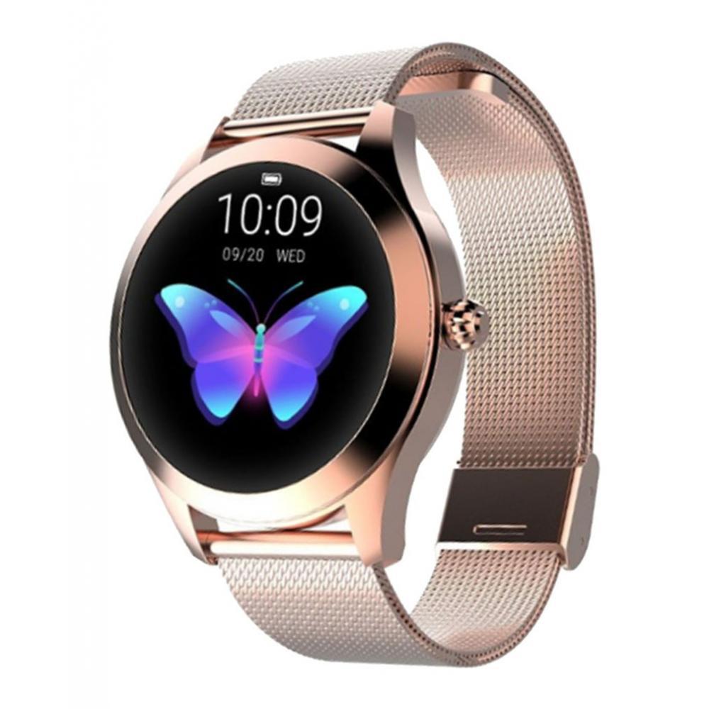 KW10 Bluetooth Smart Watch HeartRate Blood Pressure Bracelet for Women