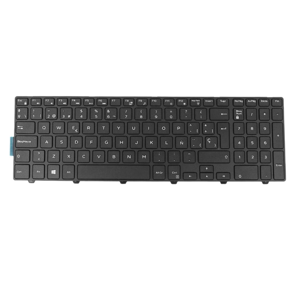 Laptop Keyboard Replacement Keypad PC Accs for   Inspiron 15-5000 Series