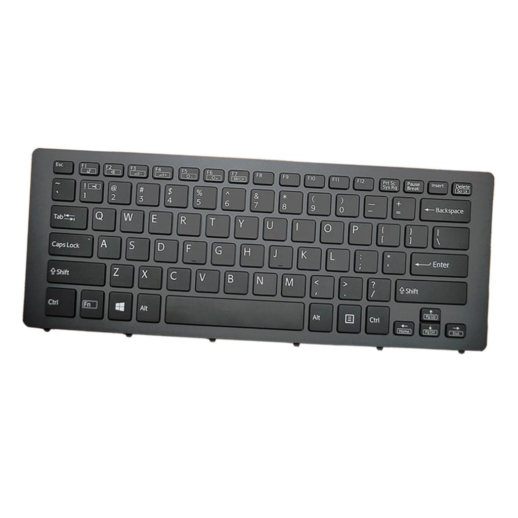 New Laptop Full Keyboard Replacement Part Black for Sony SVF15N Series