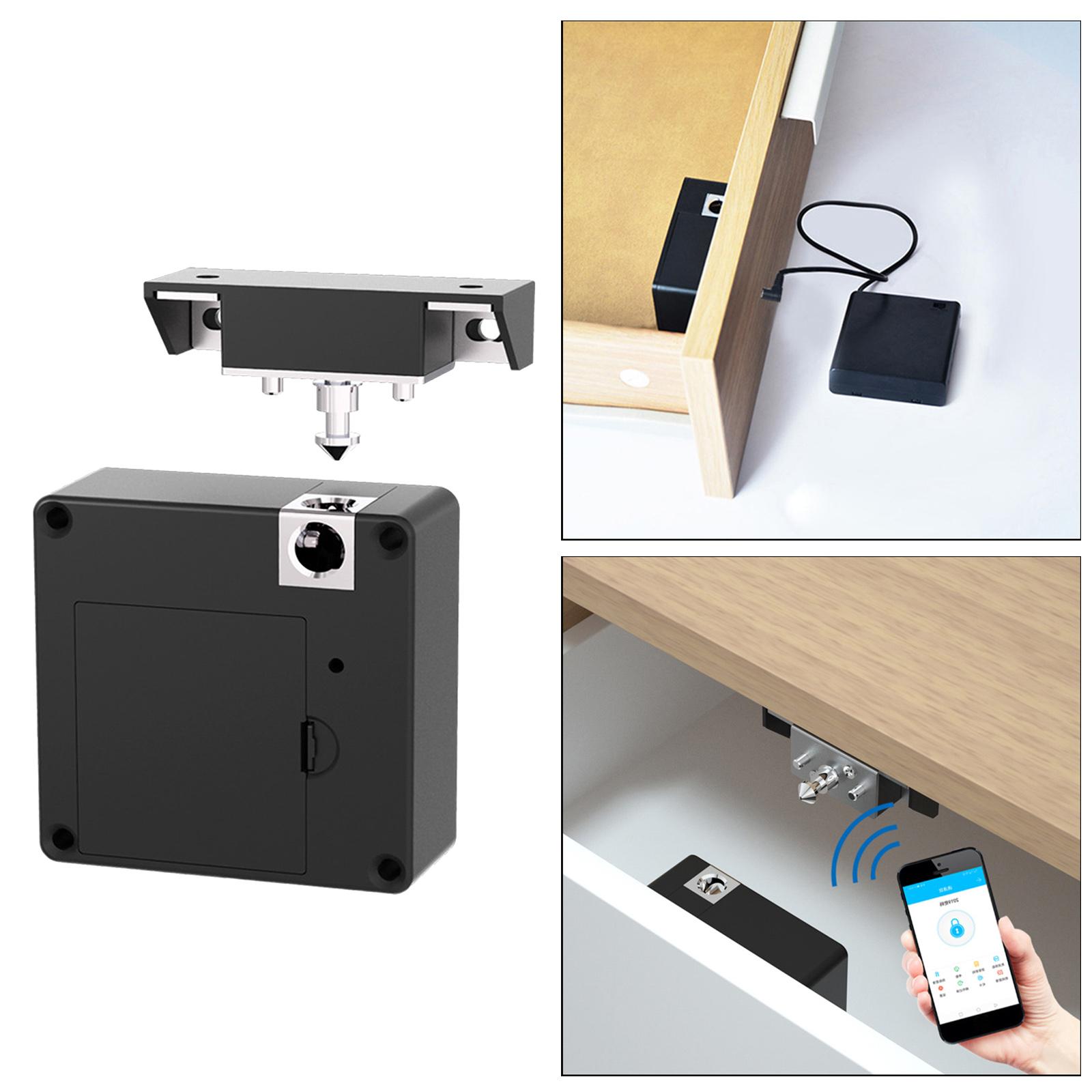 Electronic Cabinet Lock Keyless Privacy Lock NFC for Wooden Cabinet Pantry