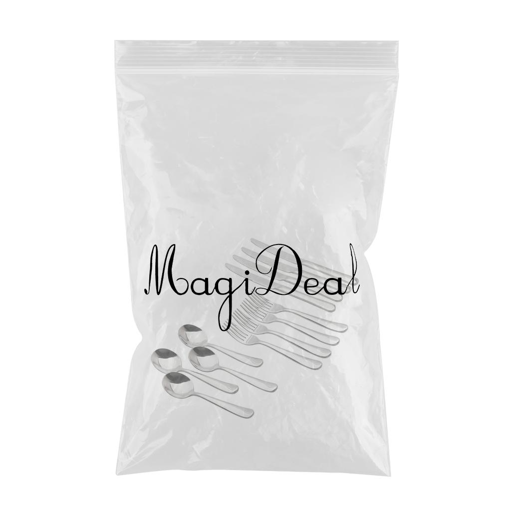 Flatware Set Stainless Steel Thicken Anti-scald Drop-resistant  12 pieces