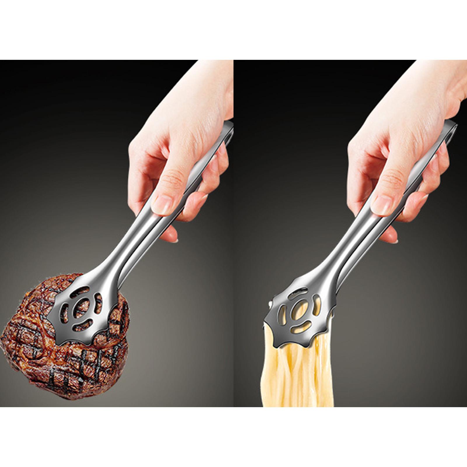 2xFood Clips Cooking Food Clips Multifunctional for Bakery Grilling L