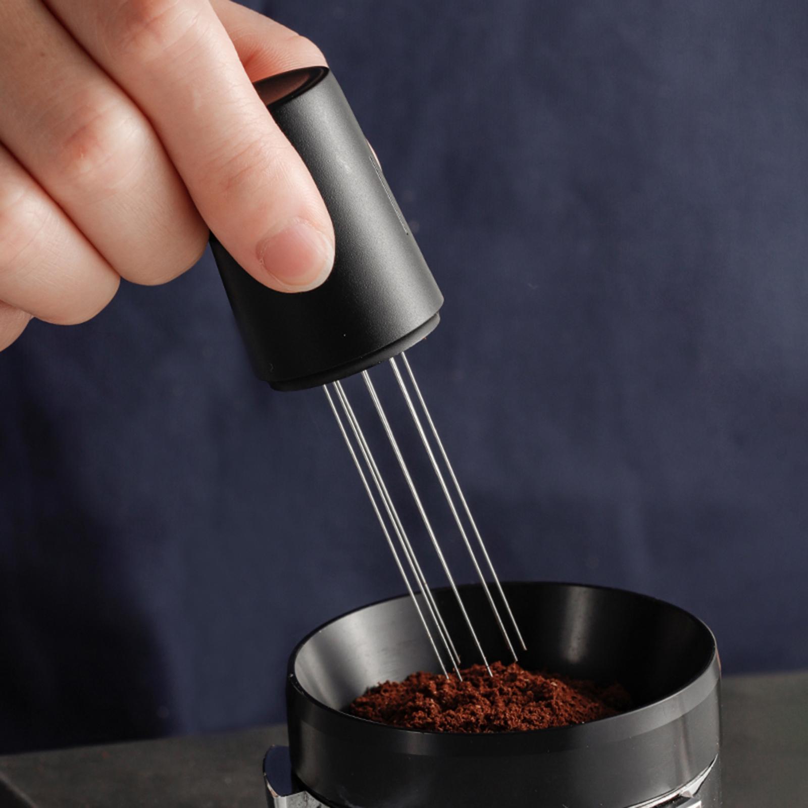 Espresso Needle Distributor Lightweight Barista Accessories Espresso Stirrer Black