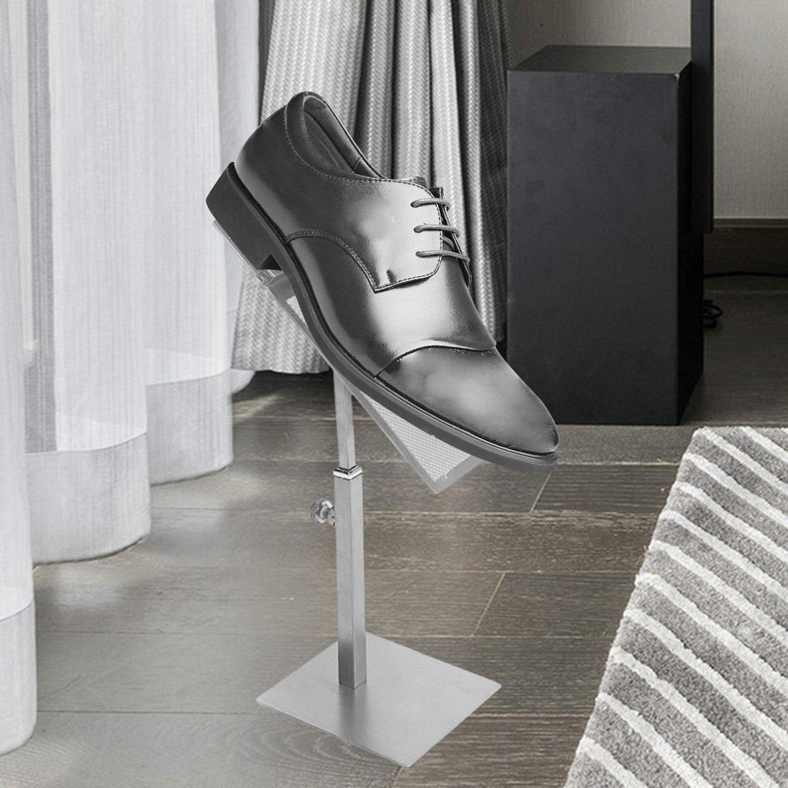 shoes display Riser Modern shoes display Shelves mall Shows Window Display Argent