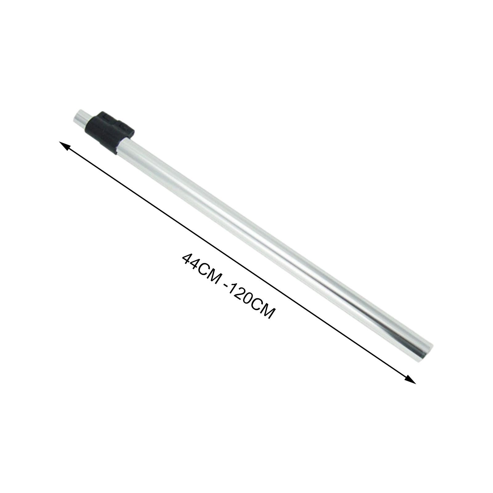 4xClothes Steamer Stand Support Rod 3 Section Metal Height Retractable Fitting